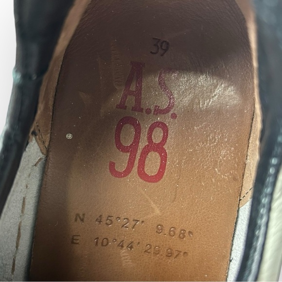 A.S. 98 Denalux Combi 10 Sneakers Bianco 39 - Picture 9 of 9